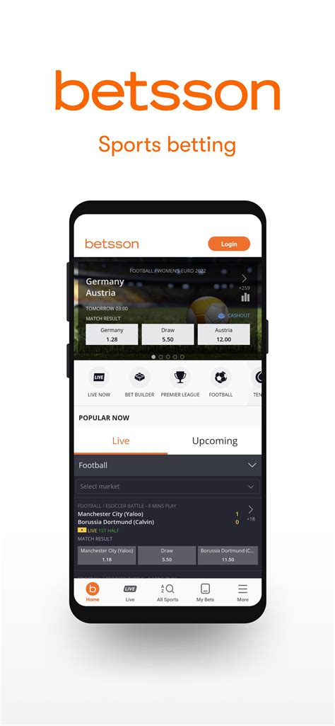betsson sports betting.
